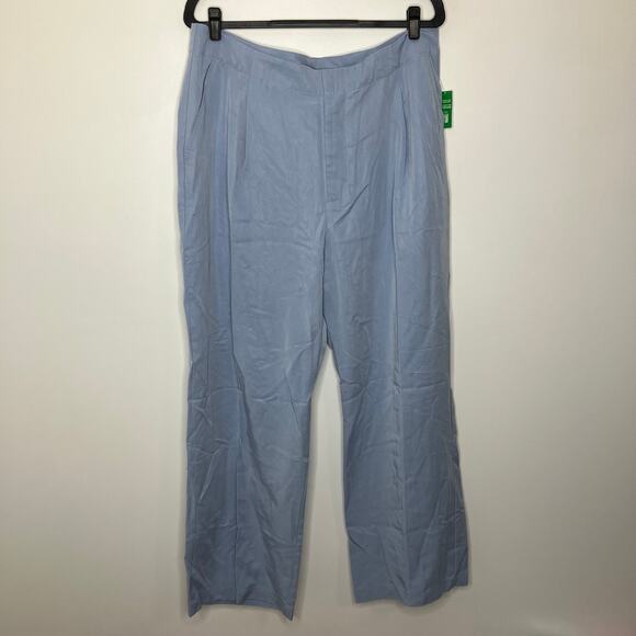 NWT GAP High Rise SoftSuit Trousers Light Blue 18 - Picture 1 of 4